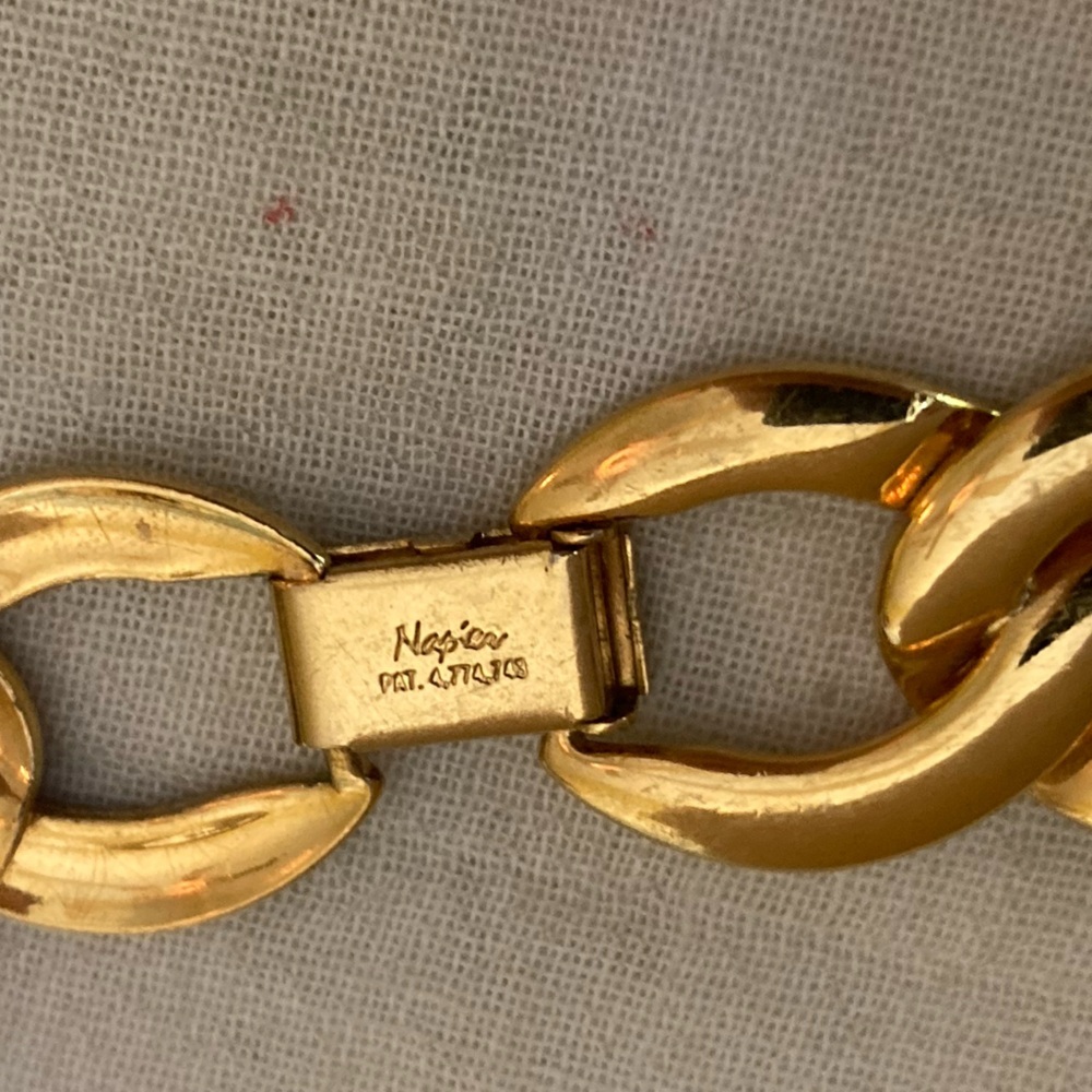 Napier‎ Vintage Chunky Link Necklace - Picture 9 of 9